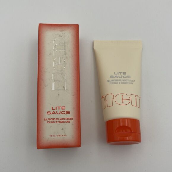 ITEM BEAUTY Lite Sauce Balancing Gel Moisturizer Oily Combo Skin .51oz Travel Sz - Picture 1 of 9